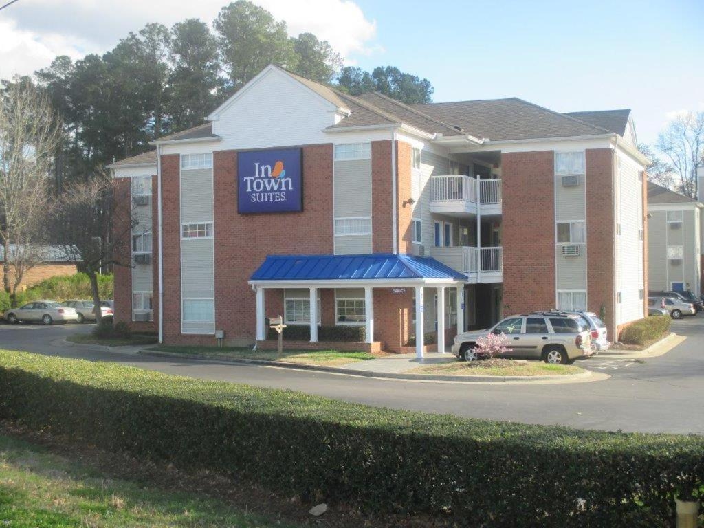 Intown Suites Extended Stay Raleigh Garner Nc Exteriör bild
